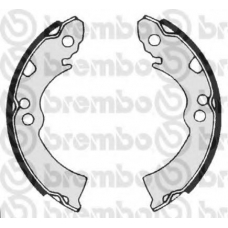 S 56 503 BREMBO Комплект тормозных колодок