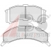 38261 ABS Комплект тормозных колодок, дисковый тормоз