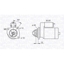 063280062010 MAGNETI MARELLI Стартер