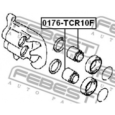 0176-TCR10F FEBEST Поршень, корпус скобы тормоза