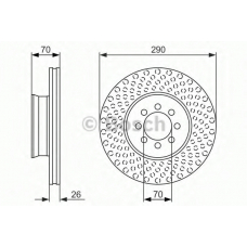 0 986 479 602 BOSCH Тормозной диск