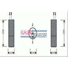 8902111 KUHLER SCHNEIDER Осушитель, кондиционер