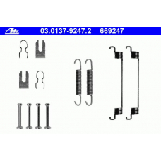 03.0137-9247.2 ATE Комплектующие, тормозная колодка