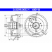 24.0218-0032.1 ATE Тормозной барабан