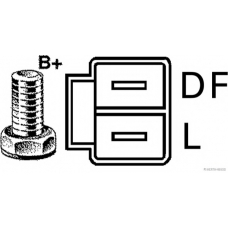 J5111125 HERTH+BUSS JAKOPARTS Генератор