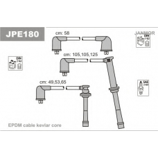 JPE180 JANMOR Комплект проводов зажигания