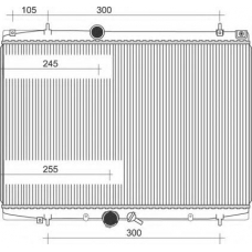 350213985000 MAGNETI MARELLI Радиатор, охлаждение двигателя