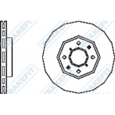DK6139 APEC Тормозной диск