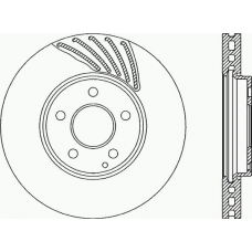 BDR2267.20 OPEN PARTS Тормозной диск