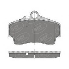 SP 449 SCT Комплект тормозных колодок, дисковый тормоз