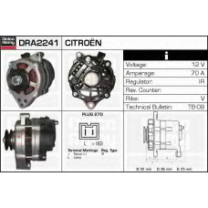 DRA2241 DELCO REMY Генератор