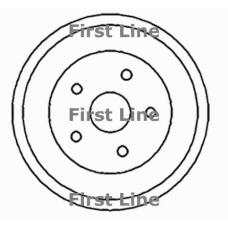 FBR780 FIRST LINE Тормозной барабан