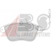 36670/1 OE ABS Комплект тормозных колодок, дисковый тормоз