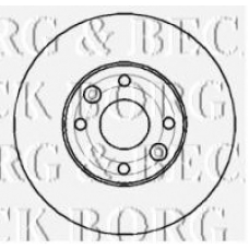 BBD4391 BORG & BECK Тормозной диск