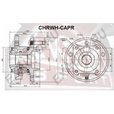 CHRWH-CAPR ASVA Ступица колеса