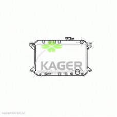 31-1654 KAGER Радиатор, охлаждение двигателя