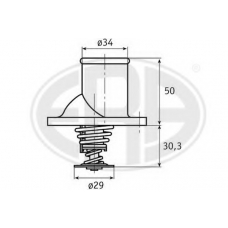 350208 ERA Термостат, охлаждающая жидкость