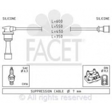4.7109 FACET Ккомплект проводов зажигания