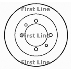 FBD1266 FIRST LINE Тормозной диск