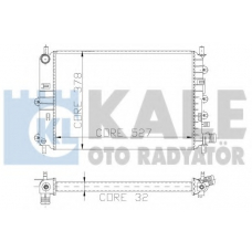 103400 KALE OTO RADYATOR Радиатор, охлаждение двигателя