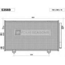 F4-53569 STANDARD Конденсатор, кондиционер