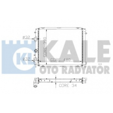 208100 KALE OTO RADYATOR Радиатор, охлаждение двигателя