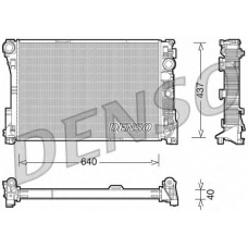 DRM17045 DENSO Радиатор, охлаждение двигателя