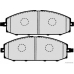 J3601070 HERTH+BUSS JAKOPARTS Комплект тормозных колодок, дисковый тормоз