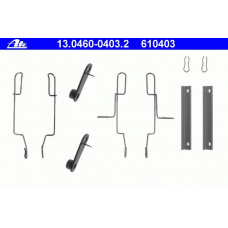 13.0460-0403.2 ATE Комплектующие, колодки дискового тормоза