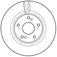 562725BC BENDIX Тормозной диск