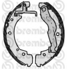 S 85 515 BREMBO Комплект тормозных колодок