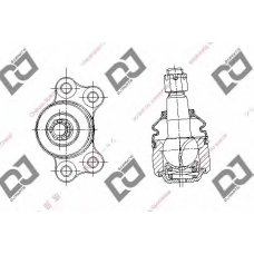 DB1058 DJ PARTS Несущий / направляющий шарнир