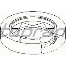100 076 TOPRAN Уплотняющее кольцо, дифференциал