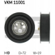 VKM 11001<br />SKF<br />Натяжной ролик, ремень грм