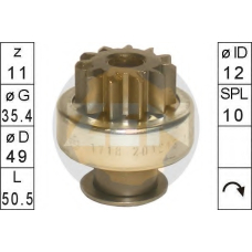 225738 ERA Привод с механизмом свободного хода, стартер