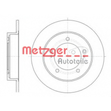 6329.00 METZGER Тормозной диск