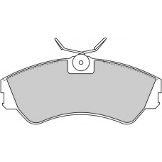 FD6707V NECTO Комплект тормозных колодок, дисковый тормоз