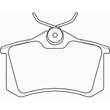 MDK0196 MINTEX Комплект тормозов, дисковый тормозной механизм