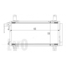 030-016-0007 LORO Конденсатор, кондиционер