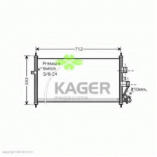 94-5838 KAGER Конденсатор, кондиционер