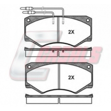 BKM492 CASALS Комплект тормозных колодок, дисковый тормоз