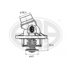 350328 ERA Термостат, охлаждающая жидкость