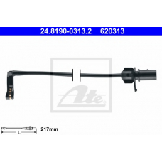 24.8190-0313.2 ATE Сигнализатор, износ тормозных колодок