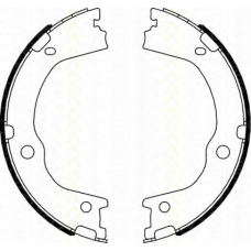 8100 43027 TRISCAN Комплект тормозных колодок; Комплект тормозных кол