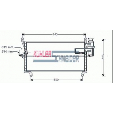 1720231 KUHLER SCHNEIDER Конденсатор, кондиционер