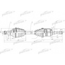 PDS4621 PATRON Приводной вал