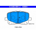 13.0460-5891.2 ATE Комплект тормозных колодок, дисковый тормоз