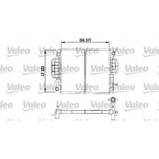 730952 VALEO Радиатор, охлаждение двигателя