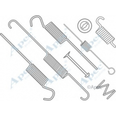 KIT719 APEC Комплектующие, тормозная колодка