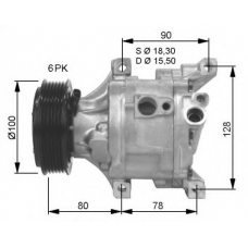 32466G NRF Компрессор, кондиционер